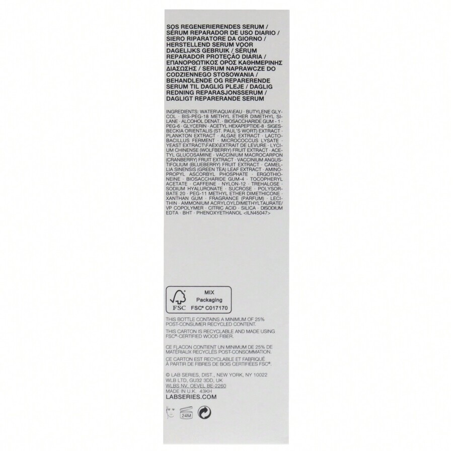 Lab Series Daily Rescue Repair Serum By Lab Series For Men 1.7 Oz