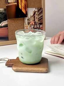 1 cốc thủy tinh thiết kế hình đám mây dung tích 350/450ml, thủy tinh borosilicate sáng tạo có khả năng chịu nhiệt độ cao, đơn giản và thanh lịch, thích hợp đựng đồ uống Americano và cà phê (không có ống hút). Rất thích hợp để sử dụng hàng ngày, giờ uống cà phê và trà, trang trí nhà cửa, tụ họp xã hội, tặng quà, đạo cụ chụp ảnh, nhà hàng hoặc quán cà phê, v.v. - Trong sáng - Xem 7