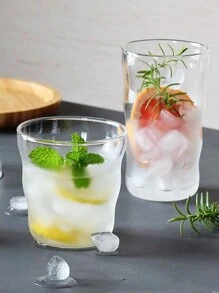 1 cốc thủy tinh thiết kế hình đám mây dung tích 350/450ml, thủy tinh borosilicate sáng tạo có khả năng chịu nhiệt độ cao, đơn giản và thanh lịch, thích hợp đựng đồ uống Americano và cà phê (không có ống hút). Rất thích hợp để sử dụng hàng ngày, giờ uống cà phê và trà, trang trí nhà cửa, tụ họp xã hội, tặng quà, đạo cụ chụp ảnh, nhà hàng hoặc quán cà phê, v.v. - Trong sáng - Xem 4