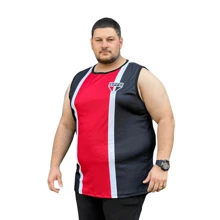 Áo ba lỗ cỡ lớn chính thức của São Paulo được cấp phép tốt hơn SPFC - Đỏ - Xem 4