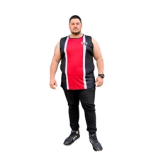 Áo ba lỗ cỡ lớn chính thức của São Paulo được cấp phép tốt hơn SPFC - Đỏ - Xem 7