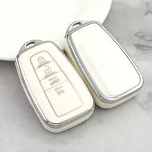 1 件带钥匙扣的钥匙扣盖适用于丰田 2018-2022 适用于 RAV4 适用于凯美瑞 适用于卡罗拉 适用于 Avalon 适用于普锐斯 适用于 GT86 适用于汉兰达 防摔防尘钥匙包 - 帶鑰匙圈8 - 查看 6