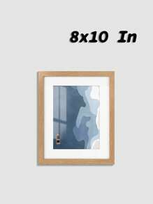 精美相框，尺寸可选4x6、5x7、8x8、8x10、12x12、11x14、12x16英寸，方形和长方形人像相框，适合壁挂或桌面摆放，颜色可选黑色/白色/木色/棕色/金色 - 多色 - 查看 24