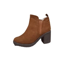 Lila Lombardo Platform Ankle Boots, - 駝色 - 查看 3