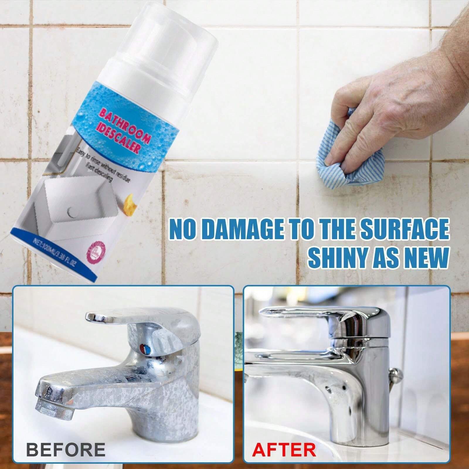 Bathroom Tile Cleaner Bathroom Glass Scale Cleaner Bathtub Strong