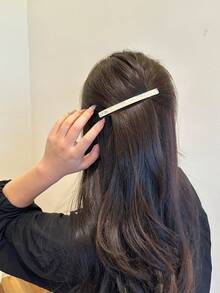 Kẹp tóc co giãn mỏng kiểu Hàn Quốc dành cho nữ, kẹp tóc thanh lịch, kiểu tóc mái, phụ kiện tóc - Nhiều màu - Xem 3