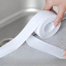 1 Roll Waterproof & Mildew-Proof Decorative Sealing Tape, Suitable For Kitchen, Bathroom And Toilet, Self-Adhesive Watertight Sealant Strips For Bathtub, Sink, Countertops And Toilet Edges