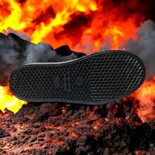 Tenis Lona de Algodon Suela Ancha Comodos Ligeros Bresa 900 - Negro - Ver 6