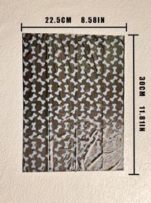 150/300pcs Black Color Dog Portable Poop Bags Easy To Clean Up (15 Bags/Roll) Thick, Durable, Odor Outdoor Waste Bags Of Dogs/Cats Pet