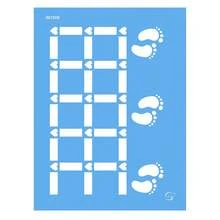 IN7009 - Chess/Foot - 15x20 - Naughty Cats Stencil - 單件 - 查看 1