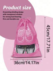 1/5/10pcs Shoes Storage Bag With Rope Travel Storage Bag With Secure Drawstring Closure Portable Waterproof Shoes Packing Bag Multifunctional Storage Bag Shoe Organizer Waterproof Beach Bag For Men And Women Travel Supplies, Home Storage And Organization Supplies Travel Essential Back To School Travel Essentials Travel Accessories Travel Must Haves Vacation Summer Holiday School Accessories Stuff Back To School Supplies