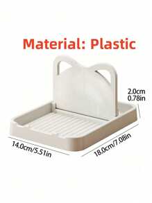 1pc/2pcs Plastic Foldable Pot Lid Holder, Stove Surface Spoon Rack, Heat-Resistant Cabinet Cover Holder, Spoon, Tongs, Fork, Kitchen Cooking Utensil Organizer - Black - View 7