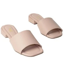 Chiqui Store Women's Low Block Heel Pala Clog - 米色 - 查看 3