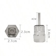 3pcs 8mm Hex Wrench + Adapter + Bottom Bracket Socket/Cassette Lockring Socket/Freewheel Socket, Bicycle Hex Disassembly Repair Tools For Mountain Bike Bottom Bracket, Cassette, Freewheel - Multicolor - View 8