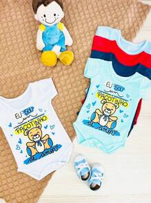 Baby Boy Bodysuit Little Bundle Of Love - 彩色 - 查看 5