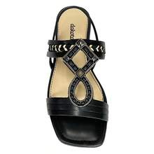 Dakota Women's Flat Sandal Y7952 Black - 黑色 - 查看 4