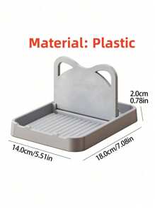 1pc/2pcs Plastic Foldable Pot Lid Holder, Stove Surface Spoon Rack, Heat-Resistant Cabinet Cover Holder, Spoon, Tongs, Fork, Kitchen Cooking Utensil Organizer - Black - View 11