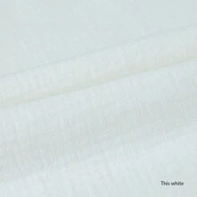 1 pieza Tela de muselina de algodón 100% de doble capa, resistente a las arrugas, agradable a la piel y suave, con medidas pre-cortadas de 50cm x 135cm (19in x 53in). Tela de muselina de algodón de doble capa para costura DIY, adecuada para pijamas, mantas para dormir, vestidos, ropa de estar en casa, diademas, toallas, batas de baño y otras manualidades.