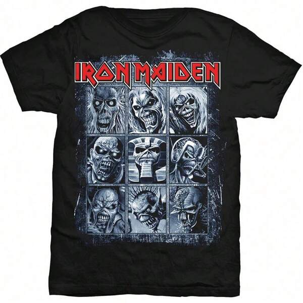 Hey Rusty Iron Maiden | Official Band T-Shirt | Nine Eddies - 24-Hour Fast Shipping!