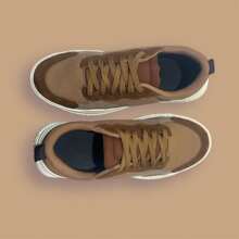Neo VR3 Casual Women's Men's Suede Stylish Lightweight Walking Gym Comfortable Sneakers Promotion - NEO/CONHAQUE - 查看 2