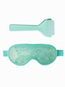 2 Pieces Set: Reusable Gel Ice Roller For Face & Eye Massage, Lifting & Cooling; Multipurpose Hot/Cold Eye Mask - Perfect Relaxation Gift - Multicolor - View 12