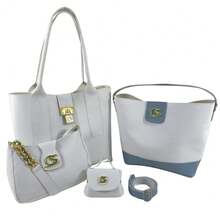 Gaby Show Adult Kit 4 Women's Pieces - Xanh và trắng - Xem 2