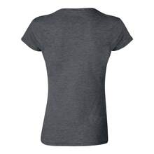 Softstyle Womens T-Shirt (Dark Heather) - Dark Grey - View 2