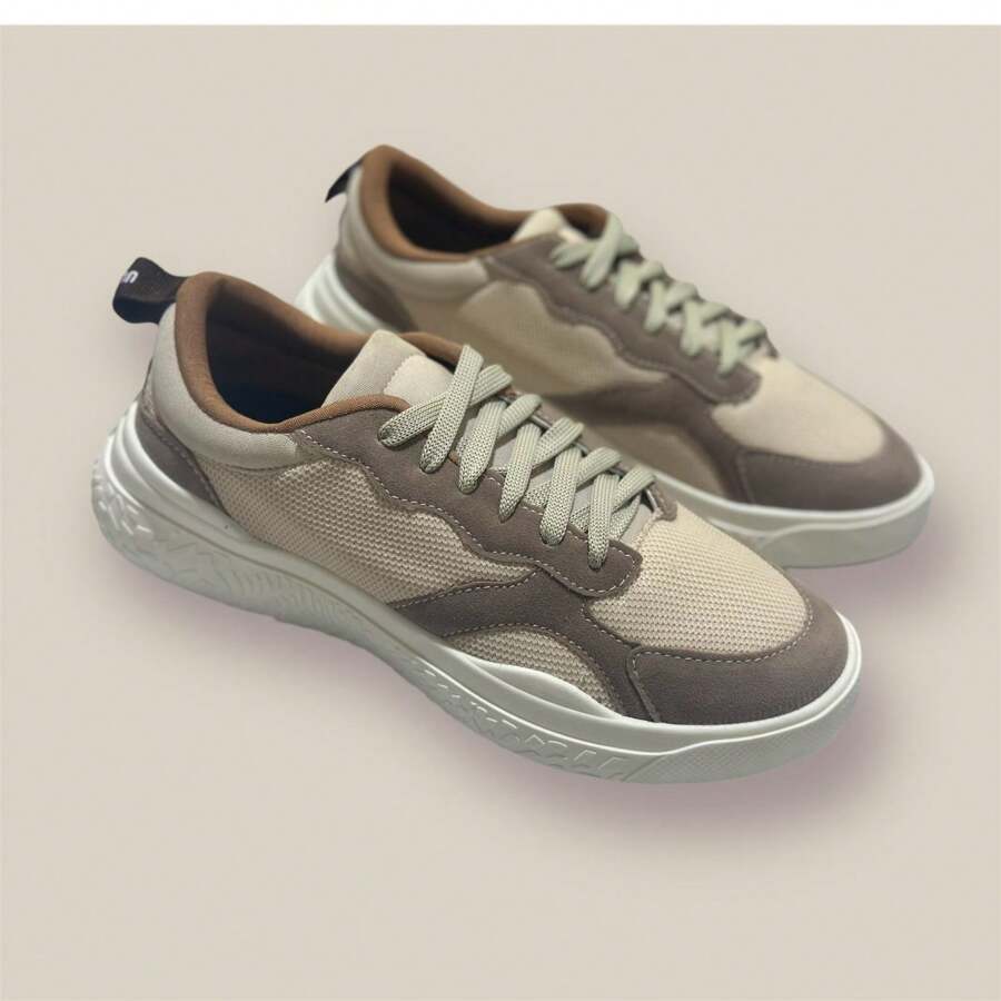 Neo VR3 Casual Women's Men's Suede Stylish Lightweight Walking Gym Comfortable Sneakers Promotion - NEO/RATO - 查看 1