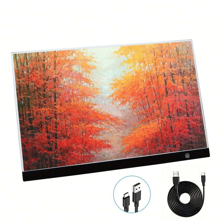 1pc High Brightness A2 Size Smart Dimming LED Lightpad, Fashion