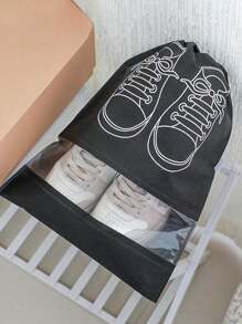 1/5/10pcs Shoes Storage Bag With Rope Travel Storage Bag With Secure Drawstring Closure Portable Waterproof Shoes Packing Bag Multifunctional Storage Bag Shoe Organizer Waterproof Beach Bag For Men And Women Travel Supplies, Home Storage And Organization Supplies Travel Essential Back To School Travel Essentials Travel Accessories Travel Must Haves Vacation Summer Holiday School Accessories Stuff Back To School Supplies