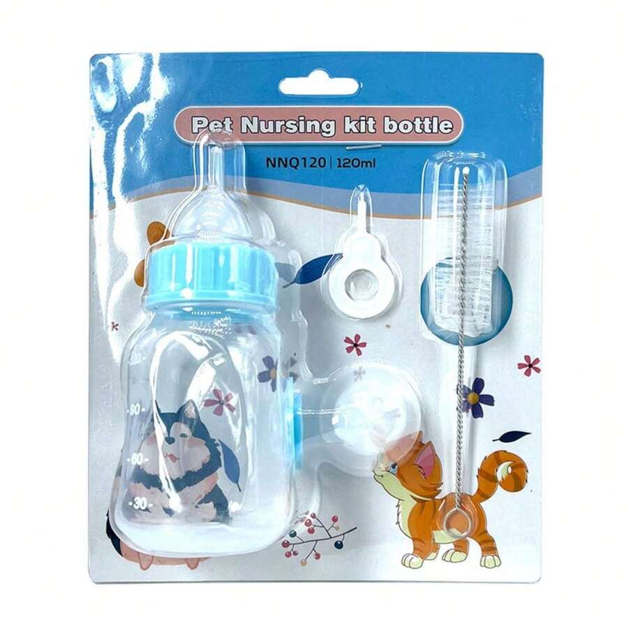 1pc Baby Bottle, Kitten & Puppy Feeding Bottle, Pet Nursing Supplies