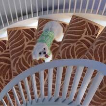 15 Pack 8"X 30" Non-Slip Carpet Stair Runners Treads For Indoor Wooden Steps With Self Adhesive Tape Rug Anti Moving Staircase Covers Mats For Elders And Pets Reusable Washable Adhesive