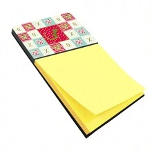 Caroline's Treasures Lizard Sticky Note Holder Red - Multicolor - View 1