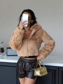 OK@Y abrigo de peluche invierno