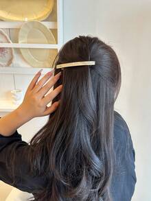 Kẹp tóc co giãn mỏng kiểu Hàn Quốc dành cho nữ, kẹp tóc thanh lịch, kiểu tóc mái, phụ kiện tóc - Nhiều màu - Xem 9