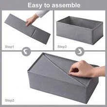 1/6 件装梳妆台收纳盒、衣服抽屉收纳盒、收纳盒和储物抽屉、梳妆台抽屉收纳盒、卧室衣服收纳盒、裤子、鞋子、牛仔裤、靴子、裙子、卧室、收纳盒、收纳、家居收纳、女式白色 T 恤、女式黑色裤子、女士冬装、连衣裙、女士冬装、优雅女装、女士白衬衫、长袖、女士白色连体裤、女士春季连衣裙、女士春季服装、春季、春季服装、极简主义、夏季上衣 - 彩色 - 查看 6