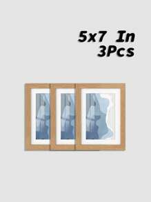 精美相框，尺寸可选4x6、5x7、8x8、8x10、12x12、11x14、12x16英寸，方形和长方形人像相框，适合壁挂或桌面摆放，颜色可选黑色/白色/木色/棕色/金色 - 多色 - 查看 37