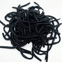 3 件装仿真软件蚯蚓TPR软胶材料恶作剧道具恶作剧玩具 - 彩色 - 查看 5