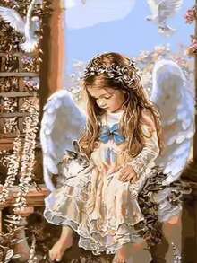 Bộ tranh kim cương Adorable Healing Angel Baby 5D DIY, Bộ tranh khảm kim cương tròn đầy đủ kèm dụng cụ, Quà tặng thủ công thêu kim cương cho người lớn mới bắt đầu, Trang trí tường nhà và trang trí phòng, Quà tặng sinh nhật - Nhiều màu - Xem 9
