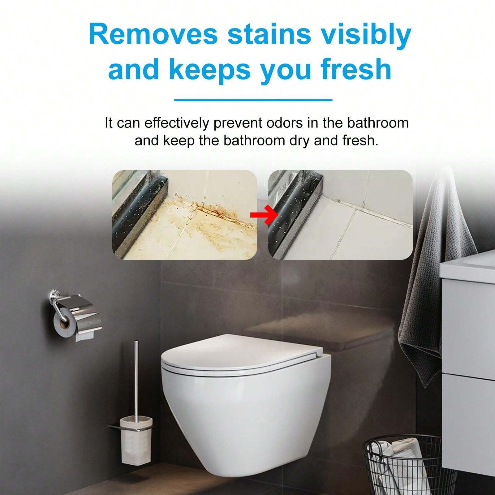 Bathroom Cleaner Sink Faucet Shower Shower Glass Mirror Tile Scale