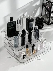1 Piece, Display Shelf For Perfume Storage. Cosmetics And Skincare Product Storage - Clear - View 6