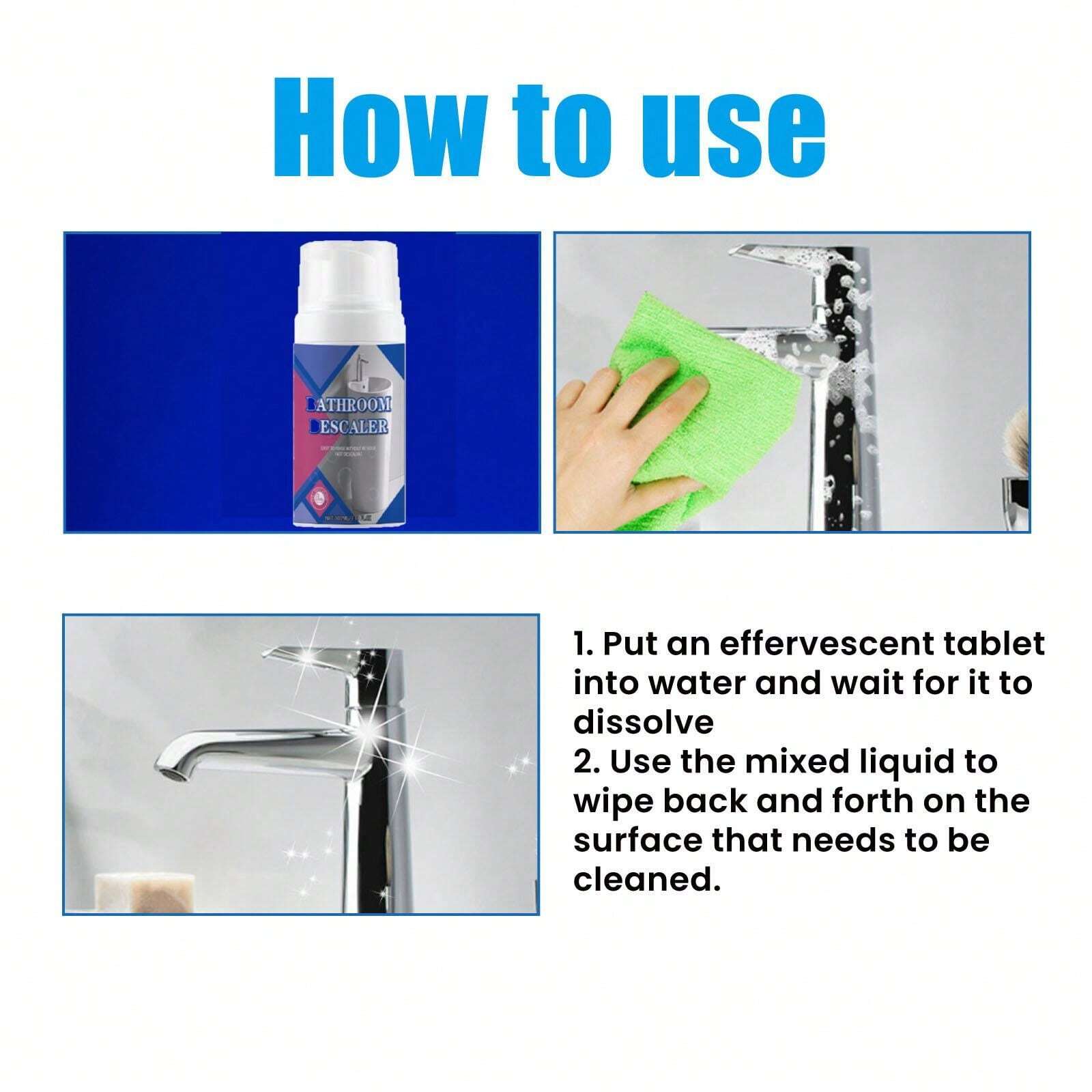 Ceramic Tile Cleaner Wash Sink Descaling Bathroom Descaling Toilet Wash