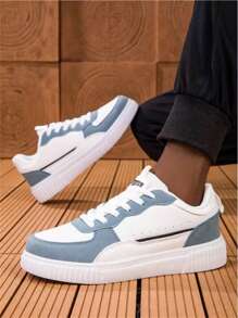 Lace-Up Casual Sneakers For Men & Women, Fashionable Low-Top Canvas Shoes, Soft Sole Skate Shoes,Anti-Skid And Wear-Resistant, Size 36-45