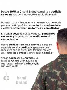 Gandola Camuflada Militar Com Bolsos - Roupa Tática Masculina para Segurança e Aventura - Verde Militar - Visão 5