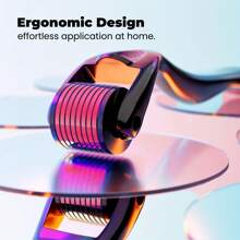 1 sztuka 540 Derma Roller Mikroigieł 0,5 mm Do Pielęgnacji Twarzy Pielęgnacja Włosów Narzędzia Kosmetyczne Profesjonalny Roller z Mikroigłami Dla Kobiet i Mężczyzn, Minoxidil, Derma Roller, Mikronakłuwanie, Uroda, Produkty do Pielęgnacji Skóry, Spa, Pielęgnacja Samodzielna, Narzędzia do Pielęgnacji Skóry, Pielęgnacja Twarzy, Akcesoria Kosmetyczne, Masaż, Narzędzie do Masażu Twarzy, Roller do Twarzy