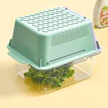 Retractable Sink Drainer With Handles Basket Adjustable Rack For Food Multipurpose Plastic - A641 - Hồng - Xem 3