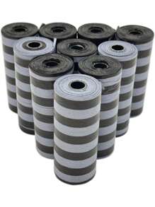 150/300pcs Black Color Dog Portable Poop Bags Easy To Clean Up (15 Bags/Roll) Thick, Durable, Odor Outdoor Waste Bags Of Dogs/Cats Pet