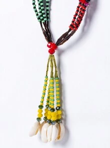 Necklace 7 Powers Orula Eleggua Obatala Yemaya Oggun Oshun Shango - 彩色 - 查看 3