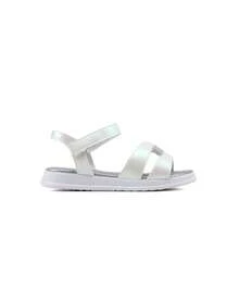 Pampili Flower Rhinestone Children's Sandals 702031000 White - trắng - Xem 1