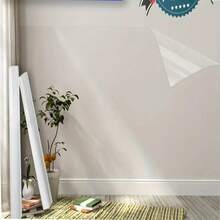 1 Cuộn Phim Nhựa Tĩnh Trong Suốt - Chống Thấm Nước, Chống Trầy Xước, Dễ Bóc Phim Bảo Vệ Tường - Tự Dính, Thích Hợp Cho Trang Trí Nhà Cửa, Nhà Bếp Và Ký Túc Xá, Và Không Cần Keo Dán - Nhiều màu - Xem 6